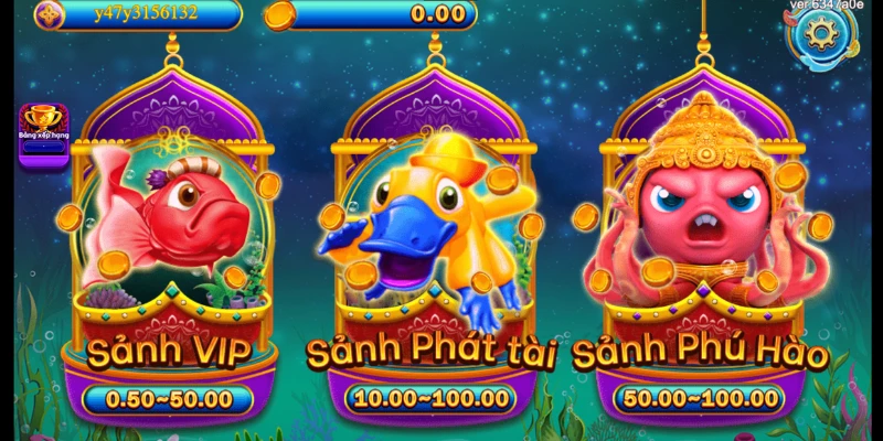 Đa cấp độ chơi hợp với nhiều thợ săn