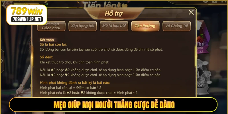 Mẹo giúp mọi người thắng cược dễ dàng
