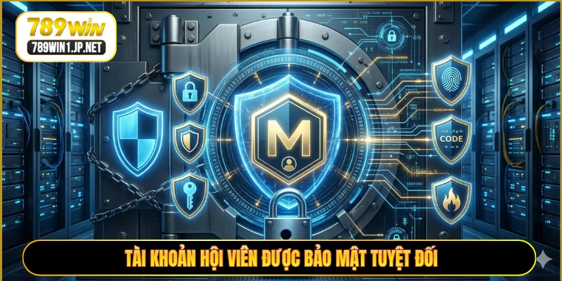 Tài khoản hội viên được bảo mật tuyệt đối