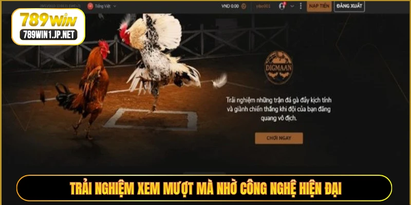 Trải nghiệm xem mượt mà nhờ công nghệ hiện đại